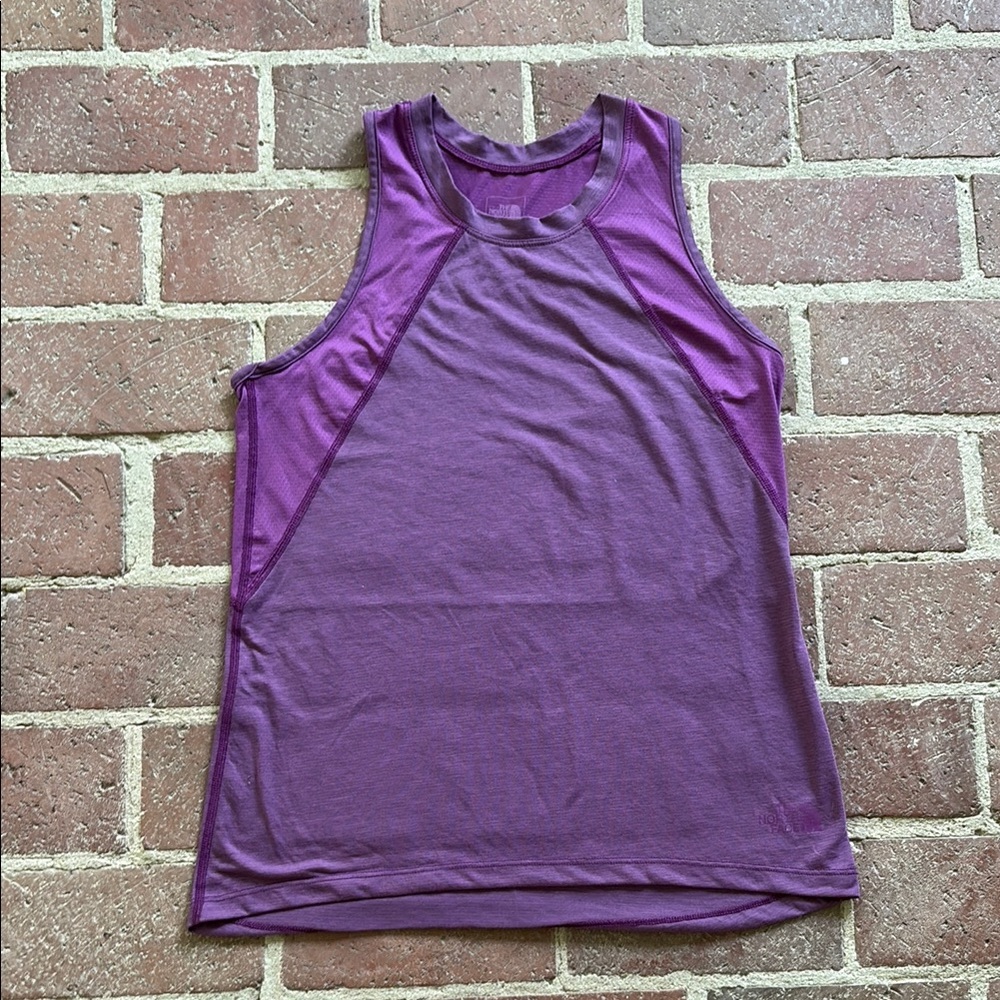 The North Face Purple Tank Top Vibrant Style